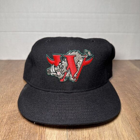 Winston-Salem Warthogs New Era 59/50 Fitted Ballcap Size 7‎ 5/8 MiLB - Picture 1 of 10